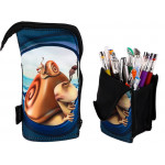 Školská taška Cogio slimáčik modro-biela 39 cm